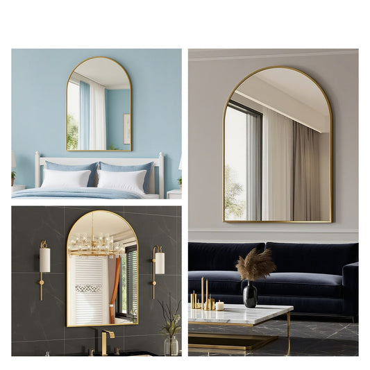Collage of mirrors in different rooms with text 'Suitable for Various Scenarios'.